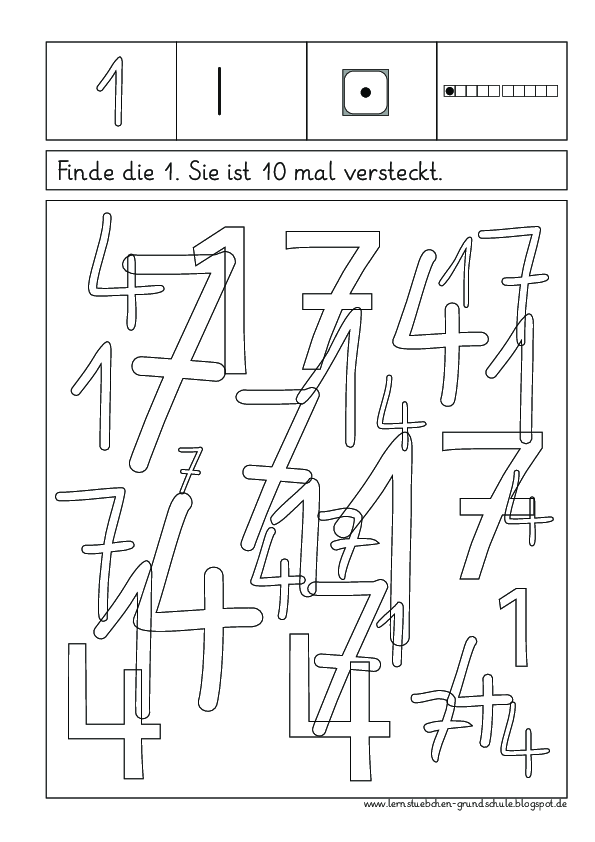 1 - 9 Zahlen verstecken 10 AB.pdf